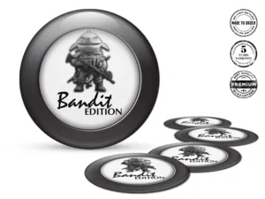 Domed Emblem Premium High-End Sleek Stickers